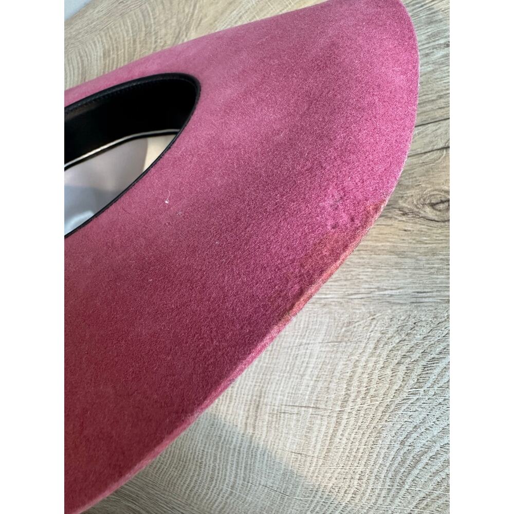 Vintage Dyna Felt USA Made Western Boho Hat Pink - Picture 14 of 14